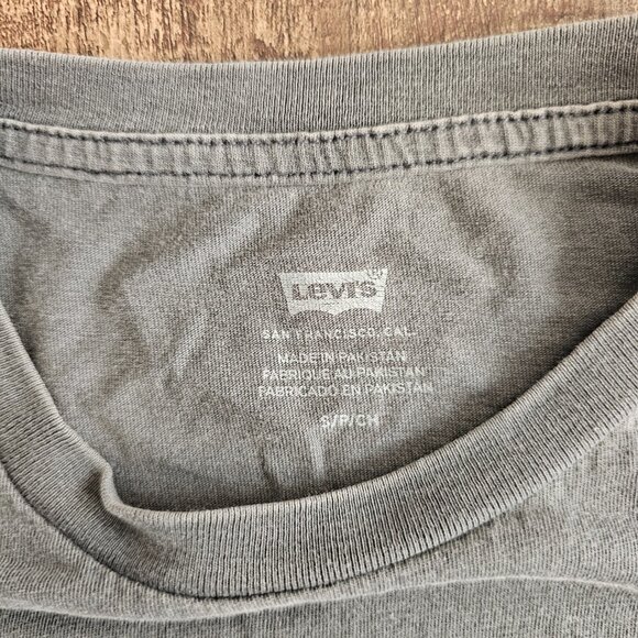 Levi’s Boxtab Graphic Tee T-Shirt Small, Grey - Picture 5 of 8